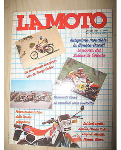 LA MOTO N. 10 Anno X Ottobre 1984 bimota-Ducati Aprilia Honda Cagiva 