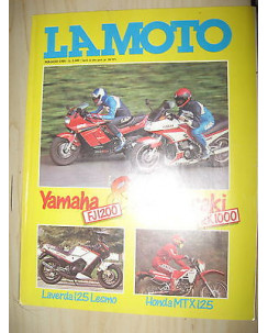 LA MOTO N. 5 Anno XII Maggio 1986 Yamaha FJI200 Kawasaki RX1000 