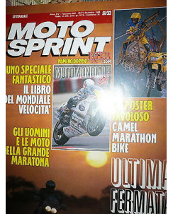Moto Sprint  N.51-52  '89:KTM GS 125, Yamaha SDR 250, Honda CBR 400 RR   FF08