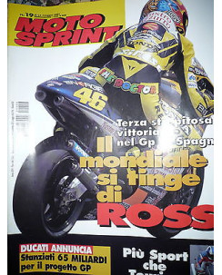 Moto Sprint  N.19  2001:Ducati ST4,Sachs Roadster 650 e 800,Honda SH 125/150FF10