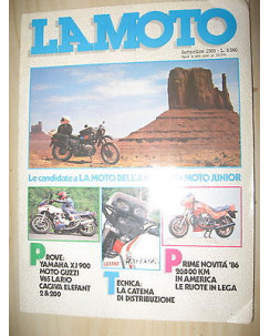 LA MOTO N. 9 Anno XI Settembre 1985 Yamaha XJ 900 Guzzi V65 Lario 