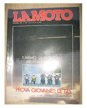 LA MOTO N. 9 Anno XIV Settembre 1988 Enduro Le 125  