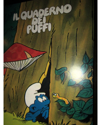 il quaderno dei Puffi originale 1982 Virca (C)