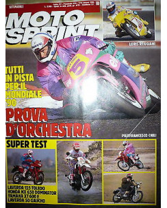 Moto Sprint N.10  '90:Laverda 125 Toledo,Laverda 50 Gaucho, Yamaha XT 600 E FF08