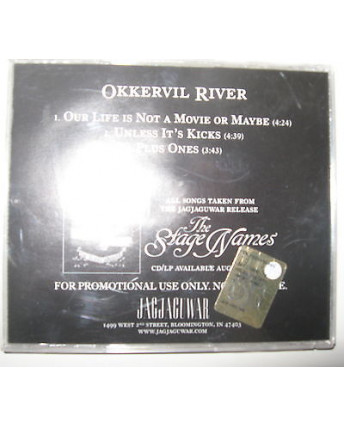 CD14 77 Okkervil River: The stage names sampler [Promo 3 tracks CD]