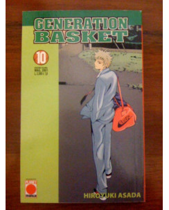 Generation Basket n. 10 di Hiroyuki Asada * Letter Bee* Planet Manga * OFFERTA!