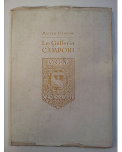 Matteo Campori: La Galleria Càmpori -Vincenzi & Nipoti Dante Cavallotti *RSFF12
