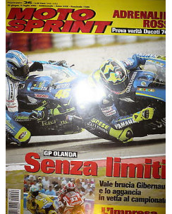 Moto Sprint  N.26  2004:Ducati 749 R,Husqvarna 510 Centennial    FF10