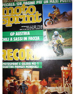 Moto Sprint N.24 '88:Vespa 50 Rush-Boss, BMW R 65, Honda CB 125 X  FF08