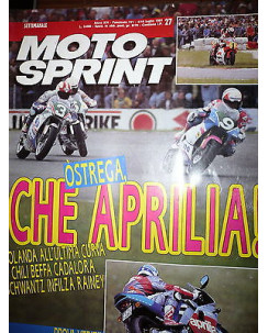 Moto Sprint N.27  '91:Aprilia AF1 125 Replica, Yamaha XTZ 660   FF08