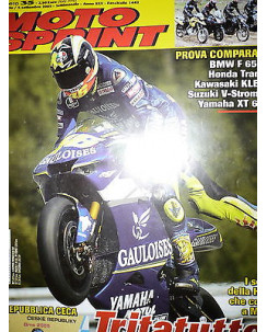 Moto Sprint  N.35  2005:Yamaha XT 660 R, Honda Transalp,Suzuki V-Strom 650  FF10