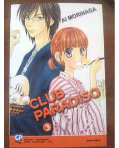 Club Paradiso di Ai Morinaga N. 3 Ed.Gp Sconto 50%