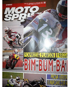 Moto Sprint N.30  '91:Kawasaki KDX 250, Kawasaki ZXR 400, Gilera 50.3   FF08