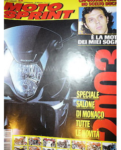 Moto Sprint  N.38  2002:Suzuki SV 650,MV Agusta F4 AGO,Honda CBR 600 RR  FF10