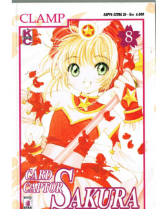 Card Captor Sakura n. 8 ed.Star Comics NUOVO CLAMP