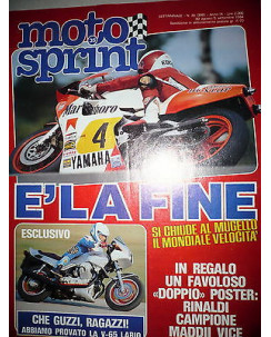 Moto Sprint N.35  '84:Moto Guzzi V-65 Lario,Yamaha XT Challenge  FF08