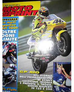 Moto Sprint  N.41  2000:MV Agusta F4 SPR,Ducati 996 R Testastretta   FF10