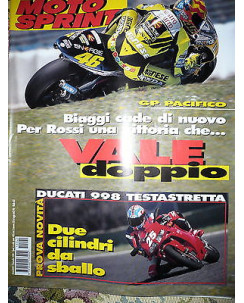 Moto Sprint  N.41  2001:Ducati 998,Piaggio X9,Siamoto Super Favourite    FF10