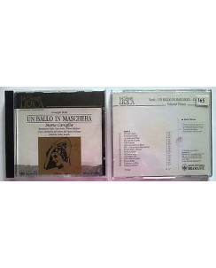 Verdi: Un Ballo in Maschera * Caniglia, Gigli, Biechi * T. Serafin * 2 CD * 165