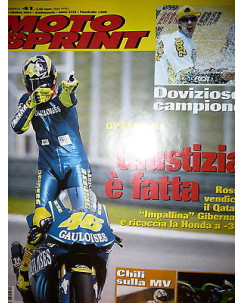 Moto Sprint  N.41  2004:Kawasaki ZX-6R,Honda CBR 125 R,Yamaha R6     FF10