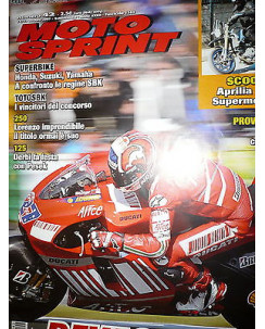 Moto Sprint  N.42  2007:Aprilia 750 Supermotard,Kawasaki KX 250F e 450F   FF10