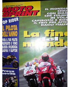 Moto Sprint  N.44  2000: Honda Black Widow, Honda Jazz, Suzuki GSX-R 600    FF10
