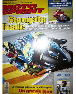 Moto Sprint  N.44  2004:Ducati 999,BMW R 1200 RT,Suzuki GSX-R     FF10
