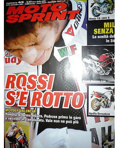 Moto Sprint  N.45  2007:Aprilia Dorsoduro,Honda CB 1000 R,Ducati Monster 696FF10
