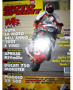 Moto Sprint  N.46  2000: Harley-Davidson T-Sport, Aprilia RSV Mille R     FF10