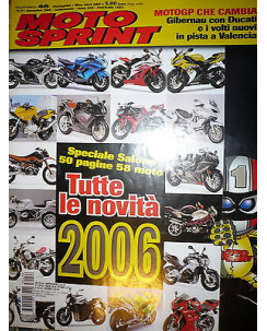 Moto Sprint  N.46  2005:BMW K 1200 GT.Moto Guzzi Norge 1200,Honda Gold Wing FF10