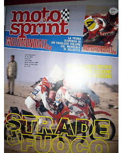 Moto Sprint N.43  '84:KTM 500 MX/LC,Honda 500-Chevallier  FF08