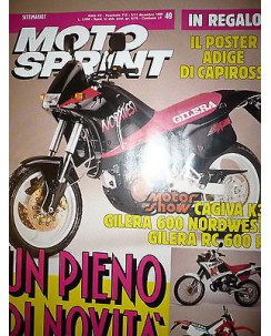 Moto Sprint N.49  '90:KTM MX 125-250 '91, Husqvarna TE 610, Fantic 50   FF08
