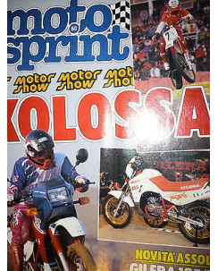 Moto Sprint N.50  '86:Gilera 125/200 Fast Bike,Gilera 125 RRT Nebraska    FF08