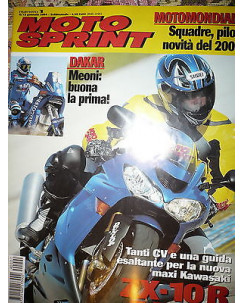 Moto Sprint  N.1  2004 :Kawasaki ZX-10R,Derbi Senda 125 4T R/125 4T SM  FF10