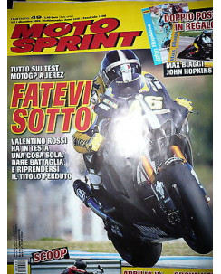 Moto Sprint  N.49  2006:Ducati 1098,Aprilia RXV e SXV,Hyosung Aquila GV650  FF10