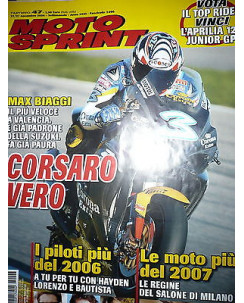 Moto Sprint  N.47  2006:Polini XP4 Street,Yamaha Giggle,BMW HP2 Megamoto  FF10