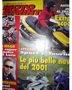 Moto Sprint  N.48  2000: Yamaha T-Max 500, Ducati ST4S, Aprilia Futura   FF10