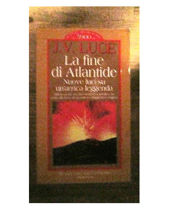J.V. Luce: La fine di Atlantide Ed. Newton [RS] A52