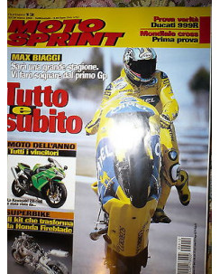 Moto Sprint  N.12  2004 :Ducati 999R, Quad Kawasaki e Polaris   FF10