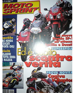 Moto Sprint  N.7  2000:Cagiva Raptor e V-Raptor,Honda VTR 1000 SP-1    FF10