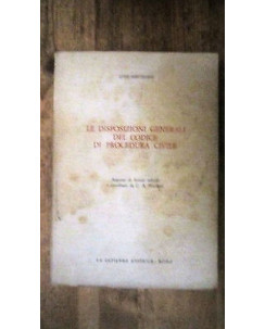 L. Montesano: Le disposizioni generali del codice di... Ed. La Sapienza [RS] A52