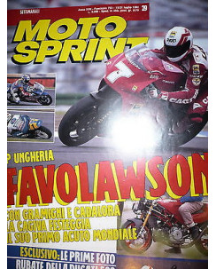 Moto Sprint  N.29  '92:Ducati 502, Aprilia RS 125 Extrema   FF09