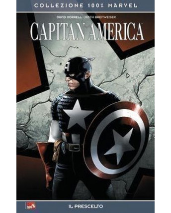 100% Marvel Capitan America: il prescelto ed.Panini NUOVO