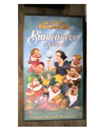 Walt Disney: I Classici - Biancaneve e i sette nani - Edizione  restaurata VHS