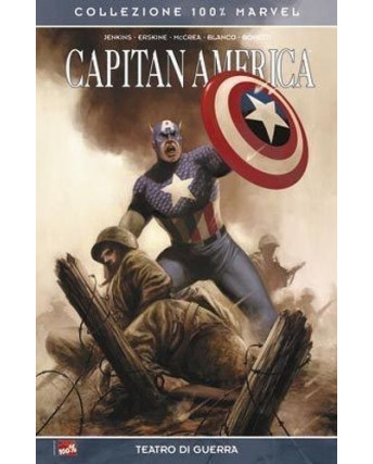 100% Marvel Capitan America: teatro di guerra ed.Panini NUOVO