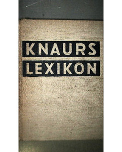 Knaurs Lexilon: A-Z Lingua Tedesca Illustrato Droemersche [RS] A56