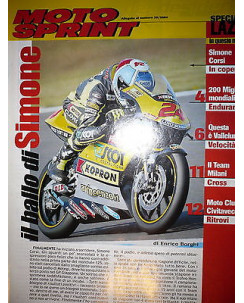 Moto Sprint Alleg. al  N.39  2004:Speciale Lazio: Il ballo di Simone    FF10