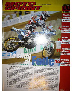 Moto Sprint Alleg. al  N.43 2004:Speciale Lazio: La sfida di Fede    FF10