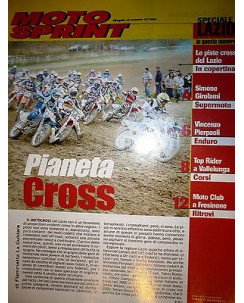 Moto Sprint Alleg. al  N.47 2004:Speciale Lazio:  Pianeta Cross   FF10