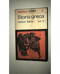 Helmut Berve: Storia Greca vol. 1 Ed. Laterza [RS] A56